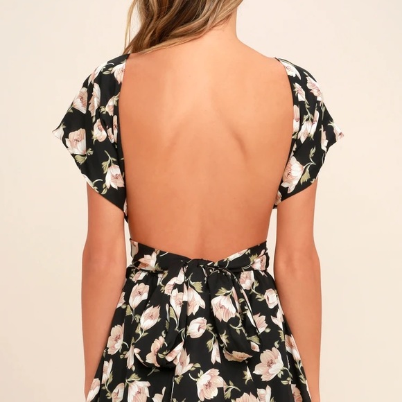 Lulu’s floral convertible romper - Picture 3 of 8